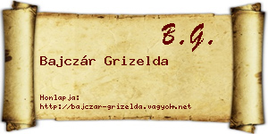 Bajczár Grizelda névjegykártya